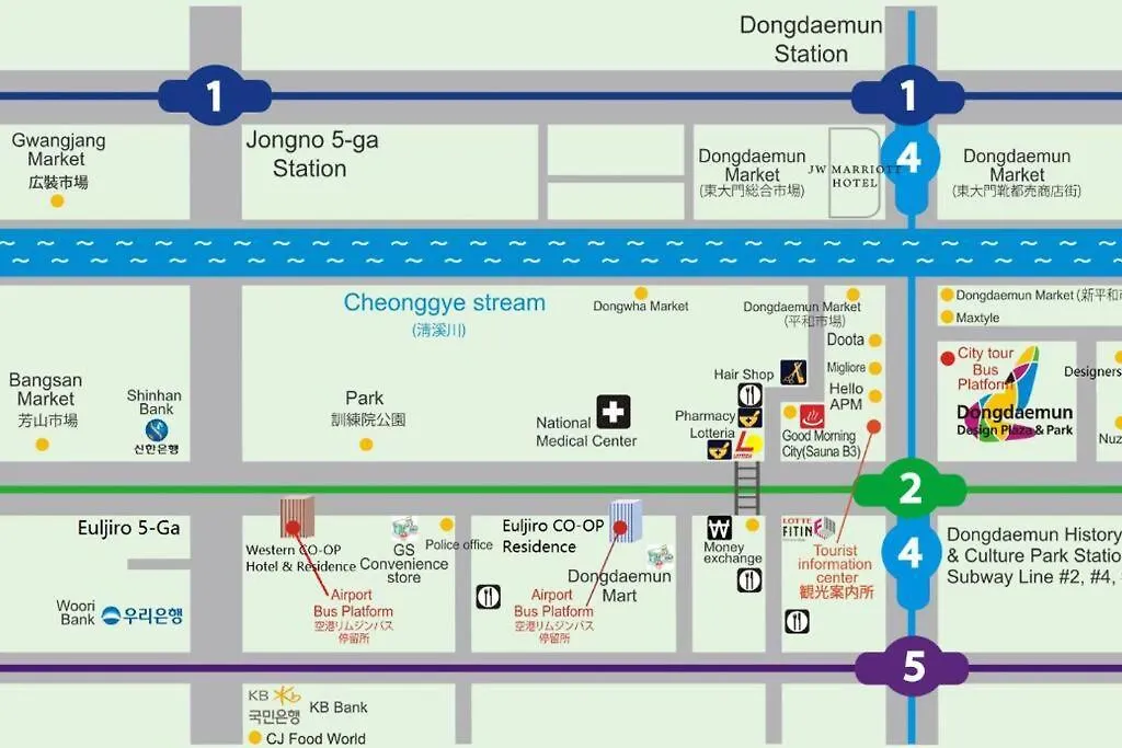 Apartmán Dongdaemun W House - R414 Soul